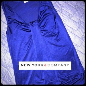 💟NY&Co Royal Blue Sleeveless Top